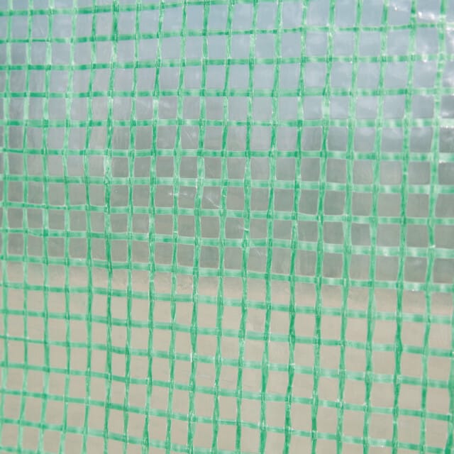 4goodz Foliekas 4x3x2 m tunnel inloopkas kweektent 8 ramen - Groen