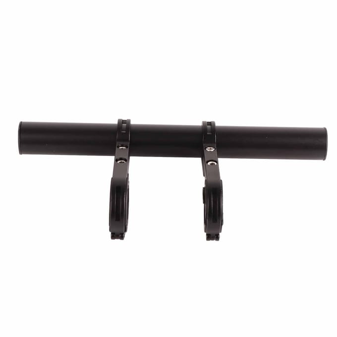 20CM Extendeur de Guidon de Vélo Multifonctionnel en Alliage d'Aluminium Support d'Extension Chronomètre de Vélo gray