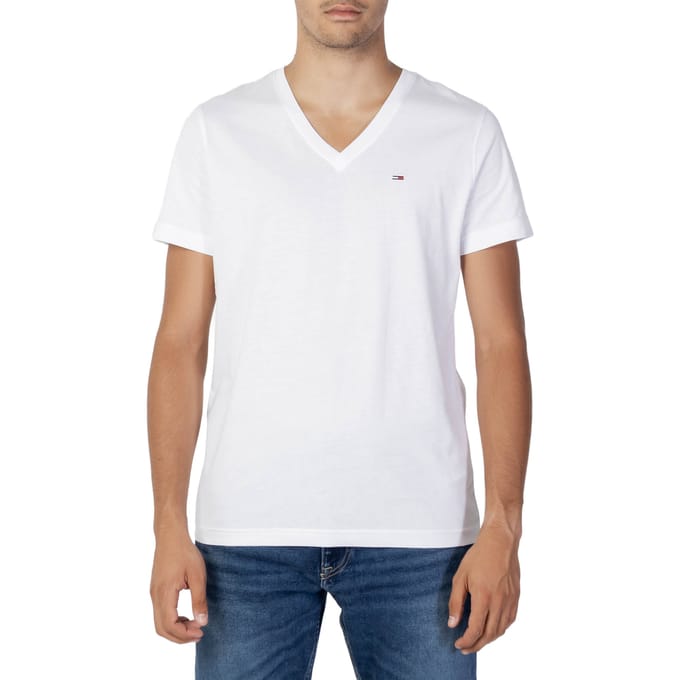 Tommy Jeans  T-shirt Korte Mouw TJM ORIGINAL JERSEY TEE V NECK