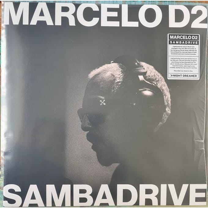 LP Plaat MARCELO D2 & SAMBADRIVE - Direct-To-Disc ND016 Night Dreamer 2024 UK Jazz gray