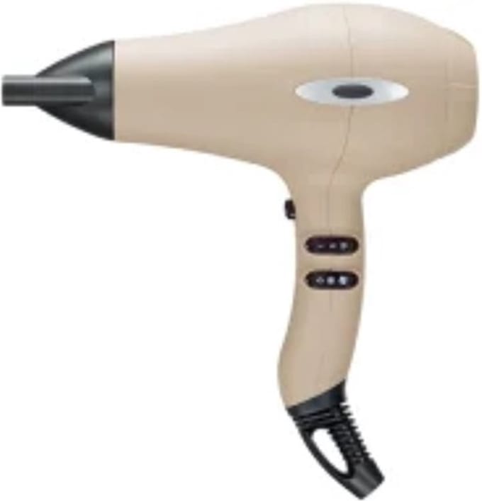 Haardroger Haar Fohn impact ionic 4000 champagne