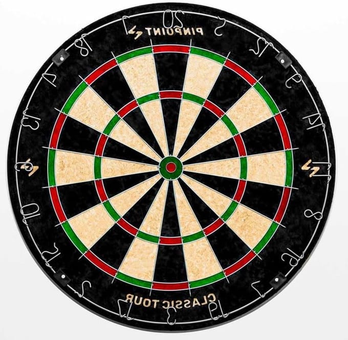 Dartbord - Trainingsbord Darts - Bar Spelletjes Spelen - Professionele Kwaliteit - 45.7 x 45.7 cm - Niet gespecificeerd