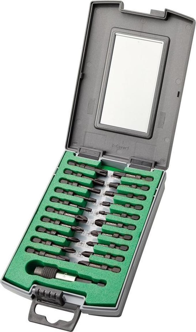 HiKOKI 751190 21 delige bitset in cassette