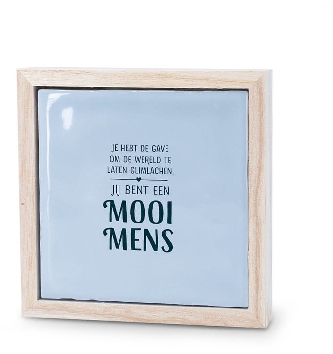 Liefs in een lijstje - Je bent een mooi mens