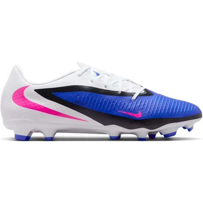 Nike phantom 6 low academy fg/mg in de kleur blauw.