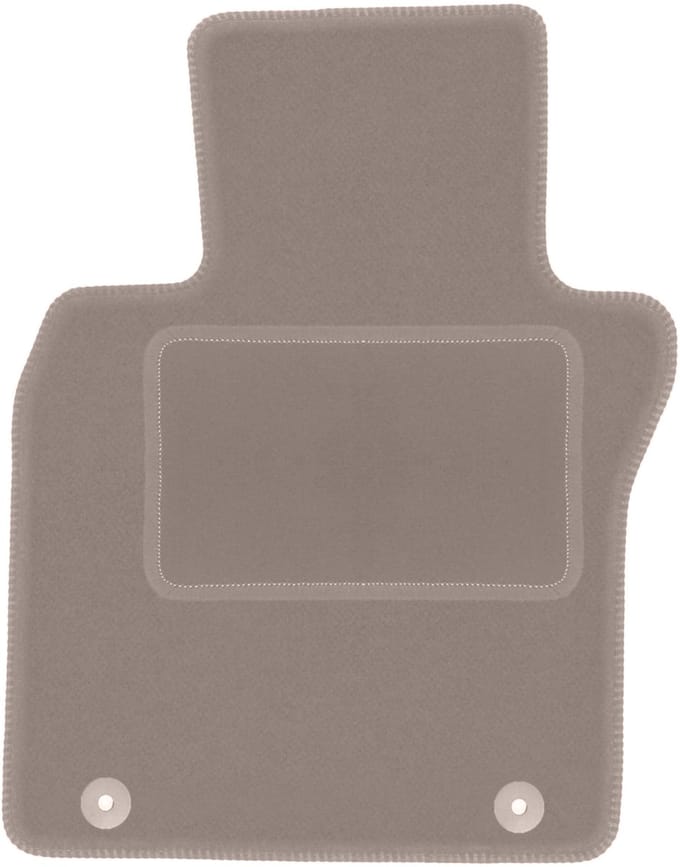 Beige bestuurdersmat voor: Mazda 3 IV hatchback, sedan (2019-)