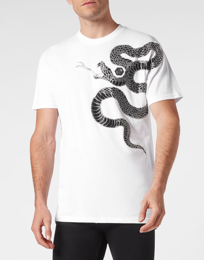 T-Shirt Ronde Hals Snake