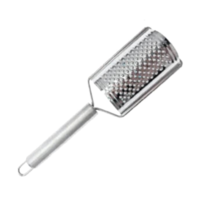 Râpes à fromage pour cuisine à main en acier inoxydable Râpe à aliments en forme de U Gadgets de cuisine Outil pour citron carotte gray