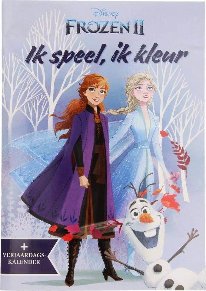 Frozen 2 Ik Speel, Ik Kleur + Verjaardagskalender