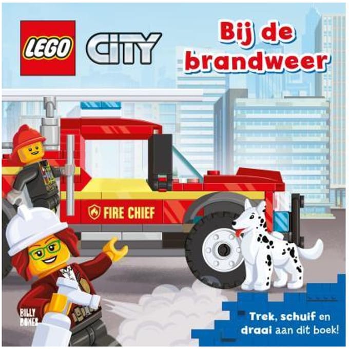 LEGO City - Bij de brandweer Kartonboekjes