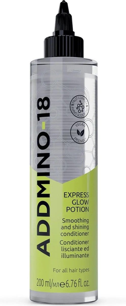 ADDMINO-18 | Express Glow Potion | Glad & Glans Conditioner | Alle haartypes | 200ml