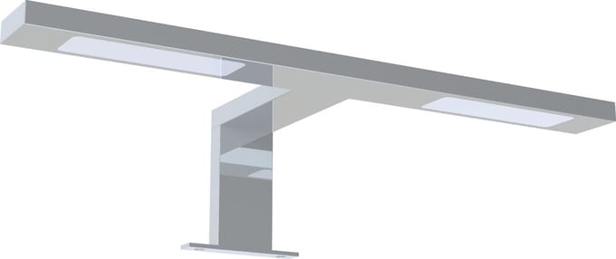 Allibert Lilo Led 2x3W 30x7x11,3cm Chroom Glanzend