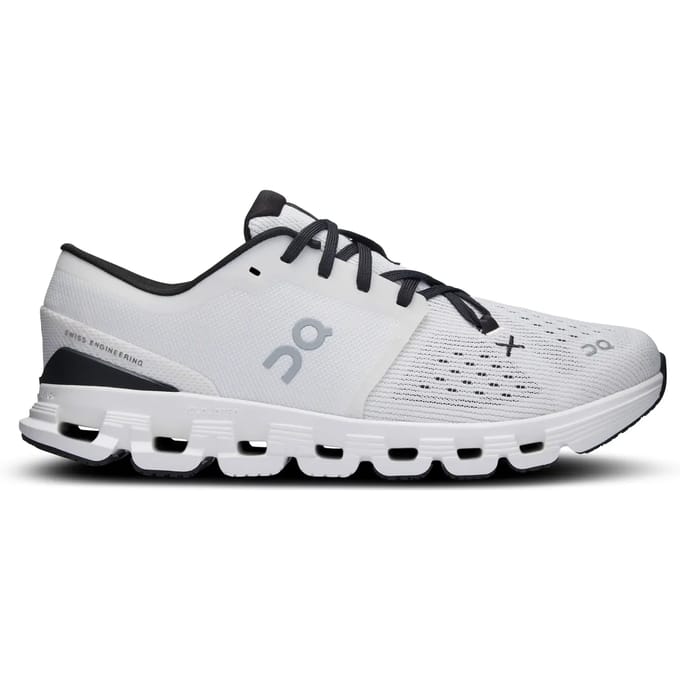 ON Cloud X 4 Ivoor Zwart Dames Sneakers Wit 3WE30070791 38.5 white