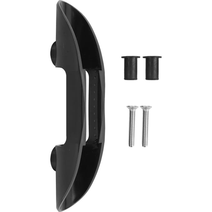 1 ensemble d'accessoires pour kayak, canoë, bateau, clip en plastique, support de rames black