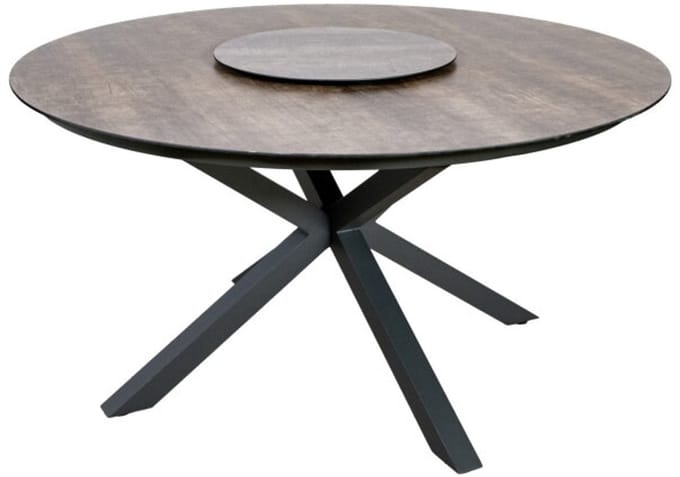 Tuintafel Atalanta rond keramiek Ø145 cm - Naturel