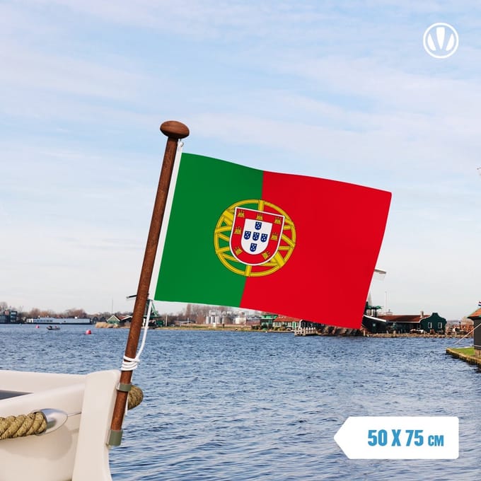 Portugese vlag 50x75cm