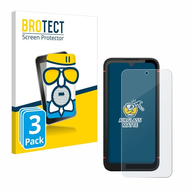 BROTECT - Screenprotector voor Gigaset GX4 Pro - Folie Beschermfolie Beschermglas matte 3 Stuks