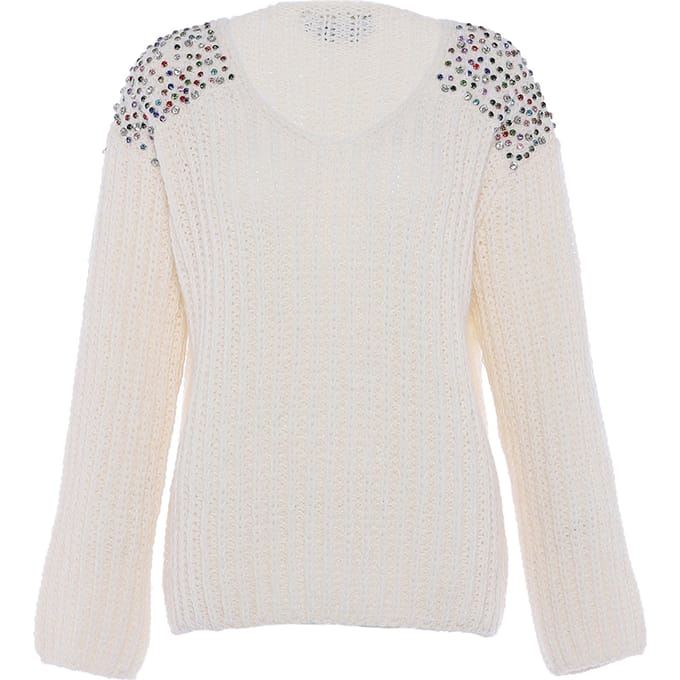 Faina Jumper Dames wolwit