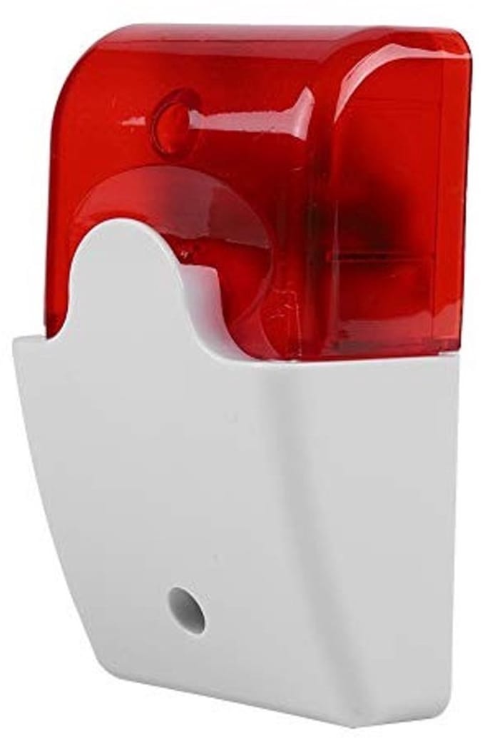 Dailygoody - Strobe Sirene - Alarm met luid geluid - Rood