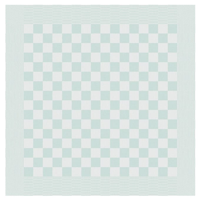 DDDDD - 6x Theedoek - Barbeque - 65x65 cm - Pastel Groen - Set van 6 stuks