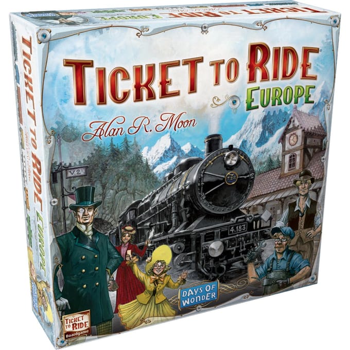 Spel Ticket to Ride Europe Refresh