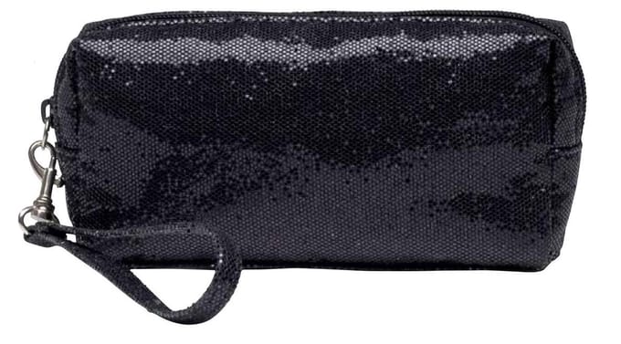 Gillian Jones Glitter - Toilettas - Black