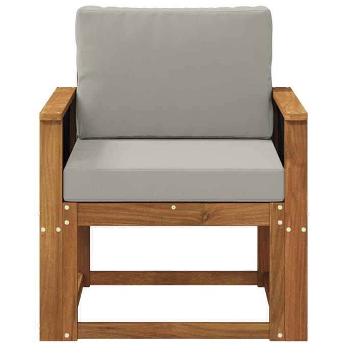 vidaXL - Buiten - Midden - Sofa - Massief - Acacia - Hout - Naturel