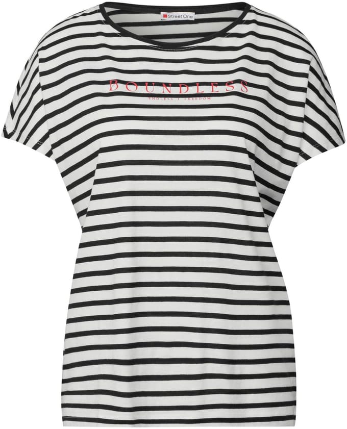 Street One - A323175 - striped shirt
