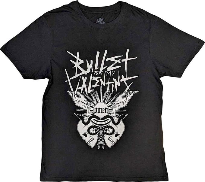 Bullet For My Valentine - Omen Heren T-shirt - M - Zwart