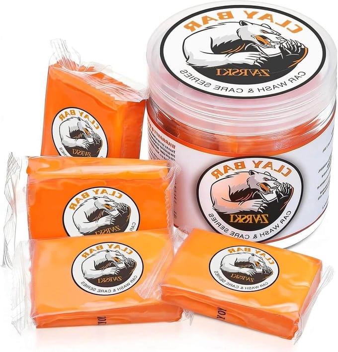 Auto Klei Bar - Detailing Klei - Auto Reinigen - Premium Grade - 4 x 100g - Blauw