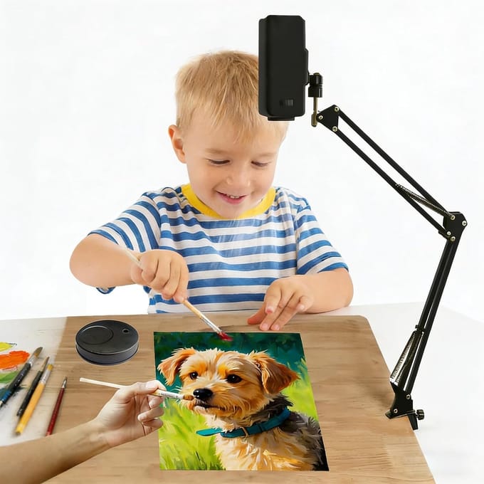 Tekent Projector - Tracing Board - Kunst Creëren - HD Projectie - Tot 2m - Zwart