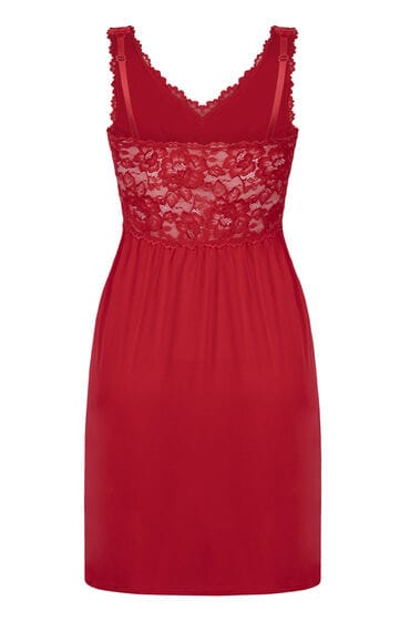 Hunkemöller Slipdress Nora Lace Rood