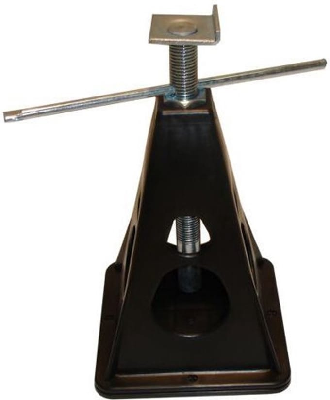 BTP - PVC Caravansteun - Assteun - Set van 4 stuks - 280-430 mm