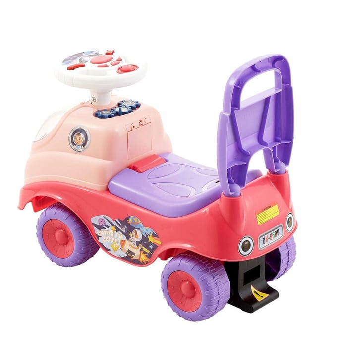 Loopauto 22 kg Duwauto met Toeter & Muziek voor Peuters