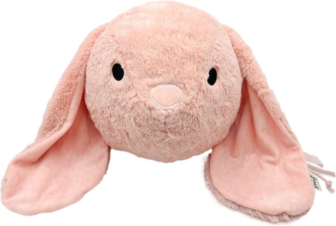 Label Label Rabbit Rosa Roze Muurdecoratie