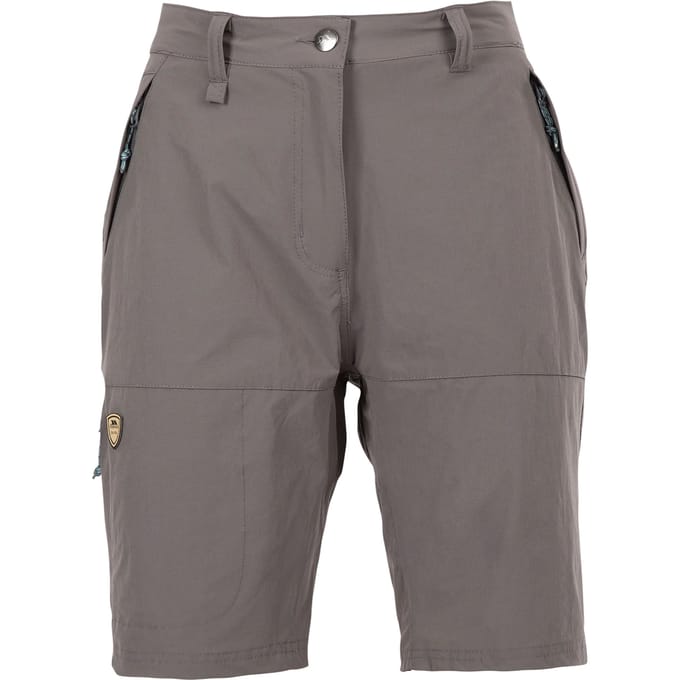Trespass Dames/Dames Rueful Shorts (Stormgrijs)