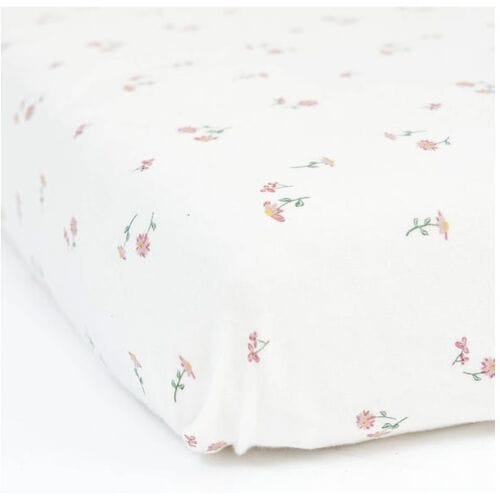 Prénatal wieg hoeslaken daisy Ivory White unisex