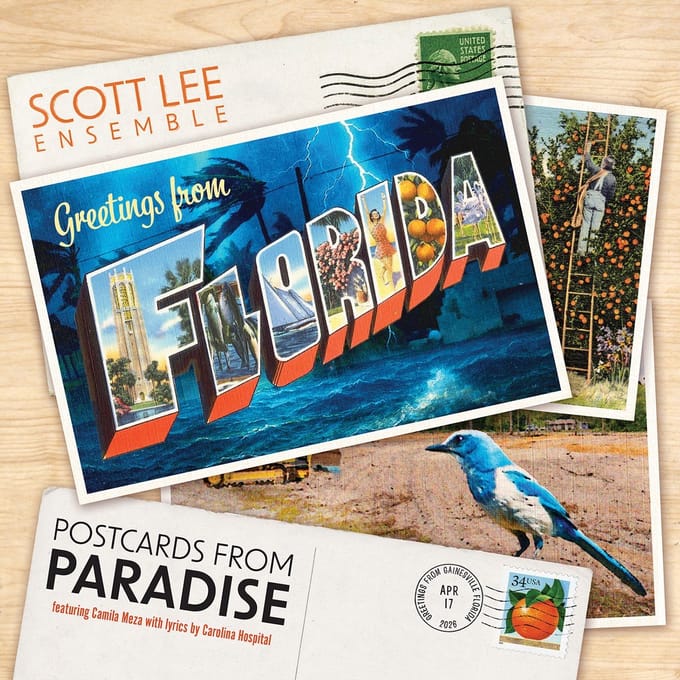Scott Lee Ensemble Feat. Camila Meza - Greetings From Florida: Postcards From Paradise (CD)