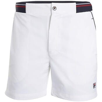 Fila Core Stephan Shorts Heren-Wit,Donkerblauw