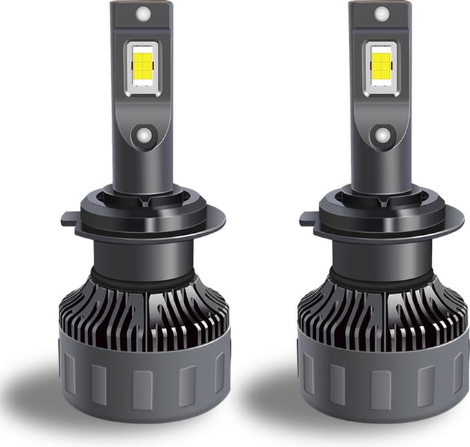 XEOD H7 Hyper Line LED lampen – Auto Verlichting Lamp - Canbus - Extreem Fel! – Dimlicht en Grootlicht - 2 stuks – 12V