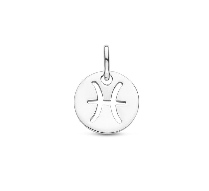Zilver Gerhodineerde Hanger sterrenbeeld vissen 1333706