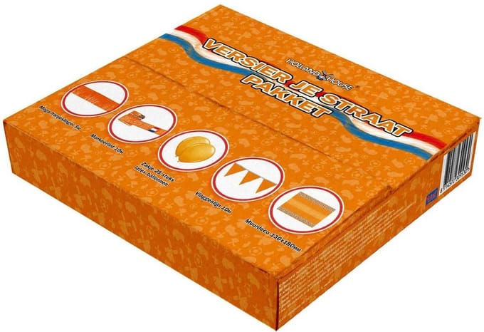 Straat Versiering Party Box Oranje