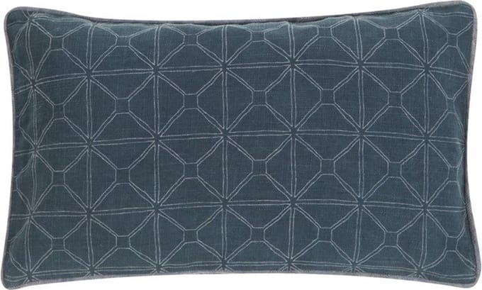 Graphic Stonewash Indigo Kussen -30 X 50