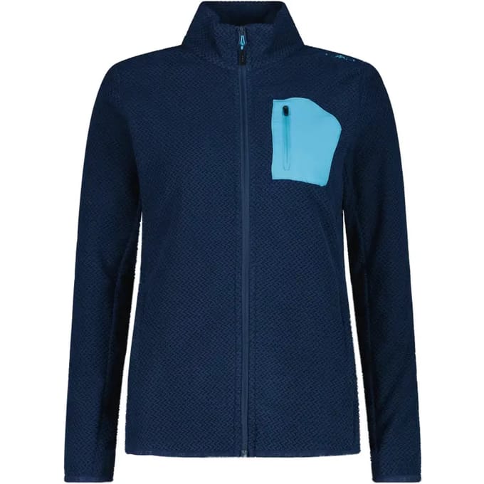 Dames fleece jack met ritssluiting CMP