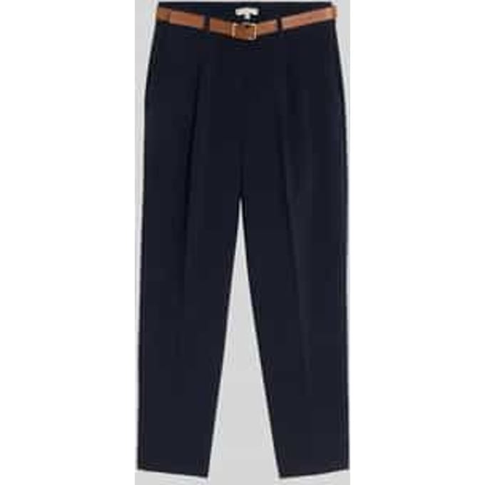 Tom Tailor - Dames broek - Maat 44 - Vrouwen - MARINE - Bovenmateriaal