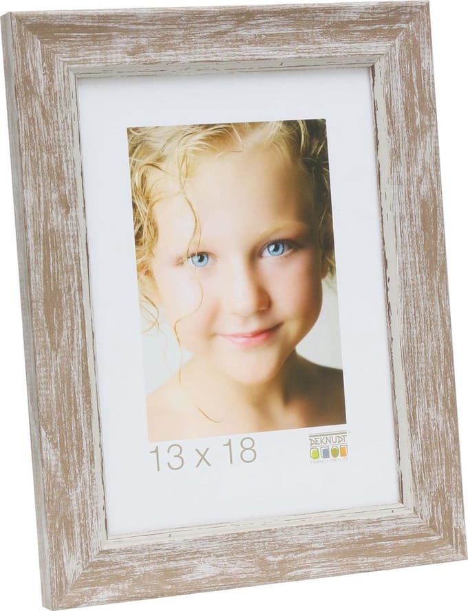 Deknudt Frames fotolijst S45WF3 - beige schilderstechniek - 40x50 cm