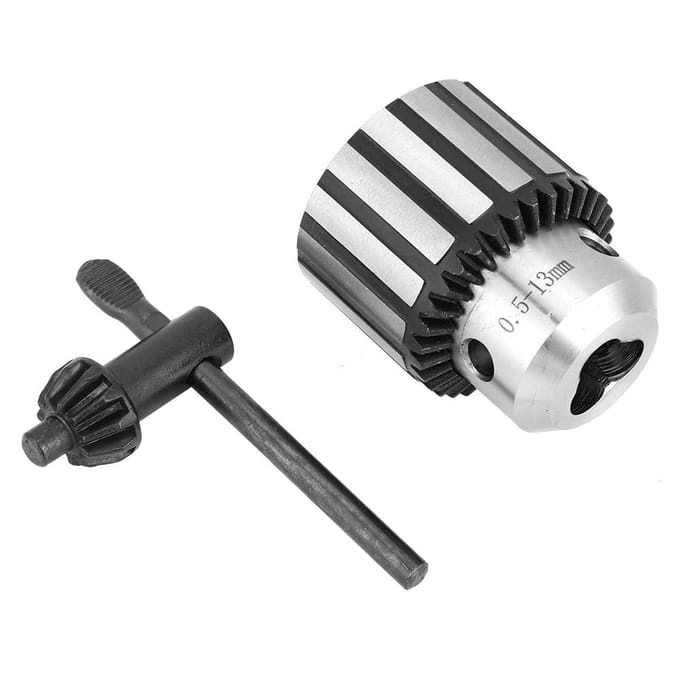 0.513mm B16 Zware Boorkop met Sleutel voor Draaibank Tafelboormachine