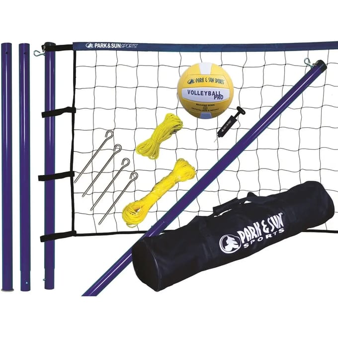 Spiker staal beachvolleybal vrijetijdspakket