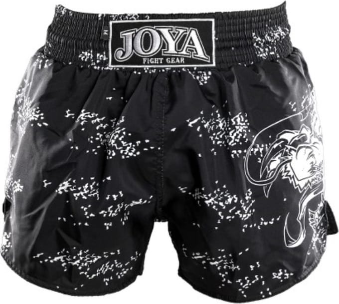 Joya Dragon Kickboks Broekje - Zwart - Wit-XS