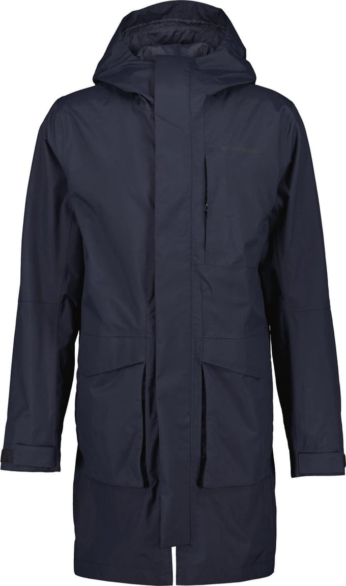 Didriksons ANDREAS USX PARK 2 Heren Outdoorjas - Dark Night Blue